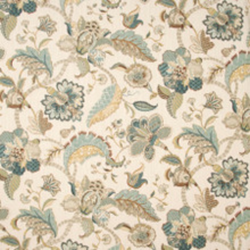 Carole Fabric Open Meadow French Blue