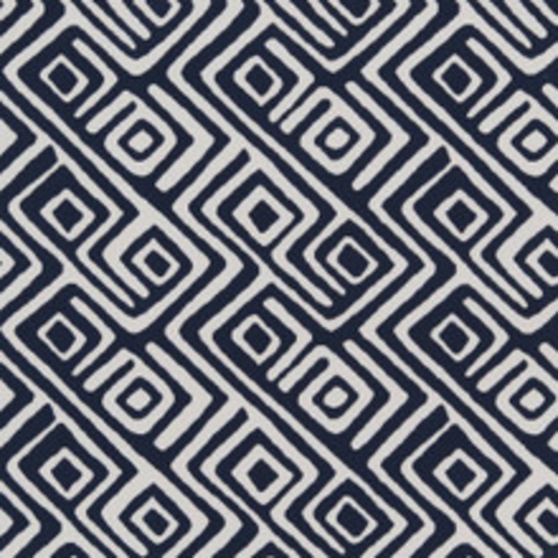 Charlotte Fabric D1442 Nautical Labyrinth