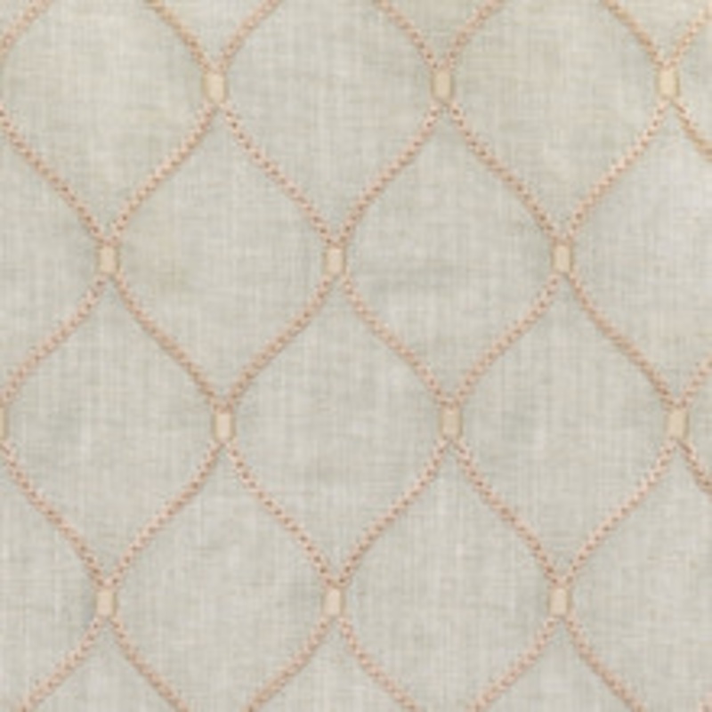 Williamsburg Fabric Deane Embroidery Blush-Nc 700500