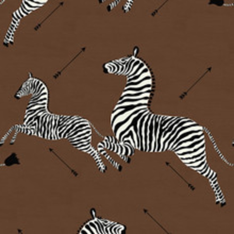 Scalamandre
 Fabric Zebras – Fabric/Safari Brown Sc 000316496M