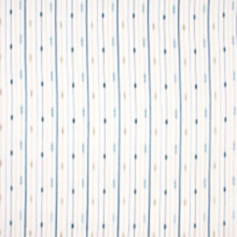 Carole Fabric In A Row Bluejay