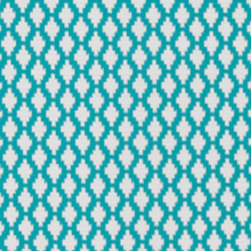 Charlotte Fabric D1426 Aqua Inca