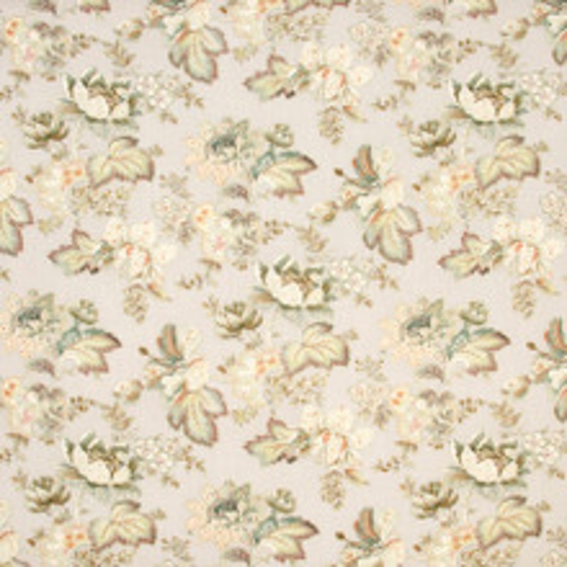 Carole Fabric River Tour White Tea