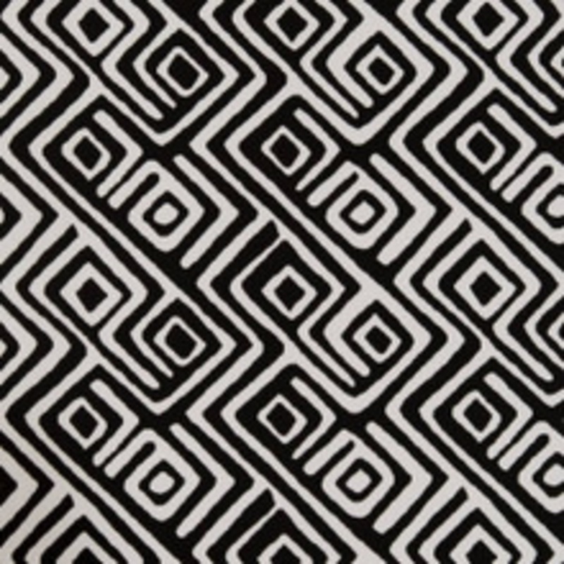 Charlotte Fabric D1441 Onyx Labyrinth
