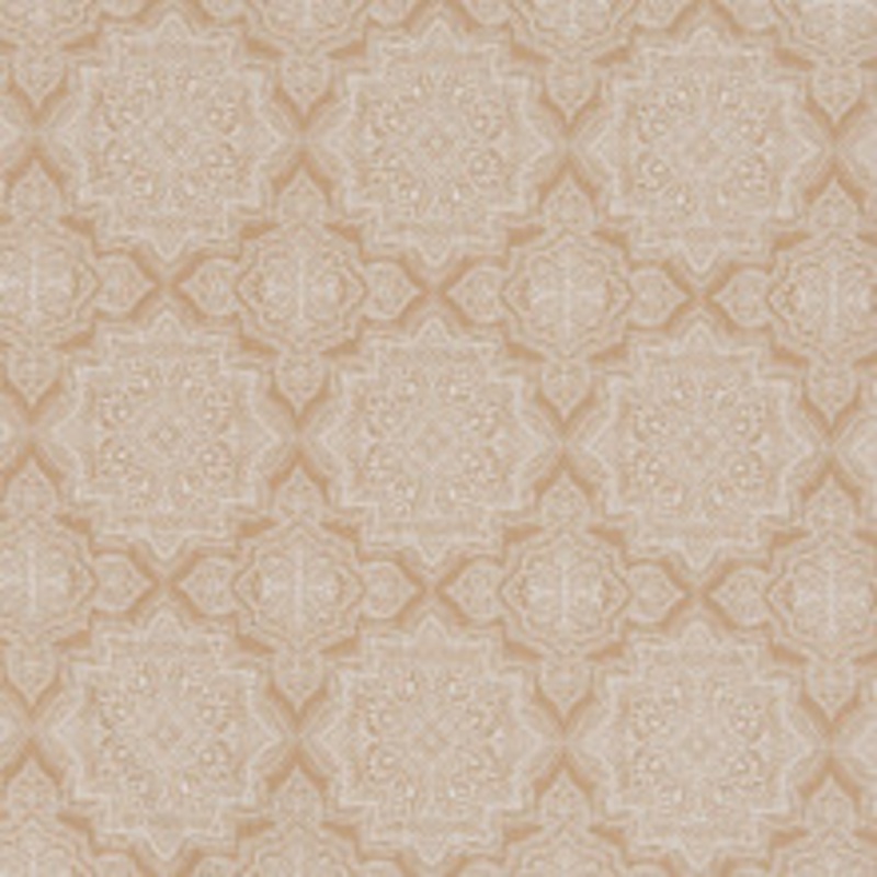 Charlotte Fabric D1432 Sandstone Mandala
