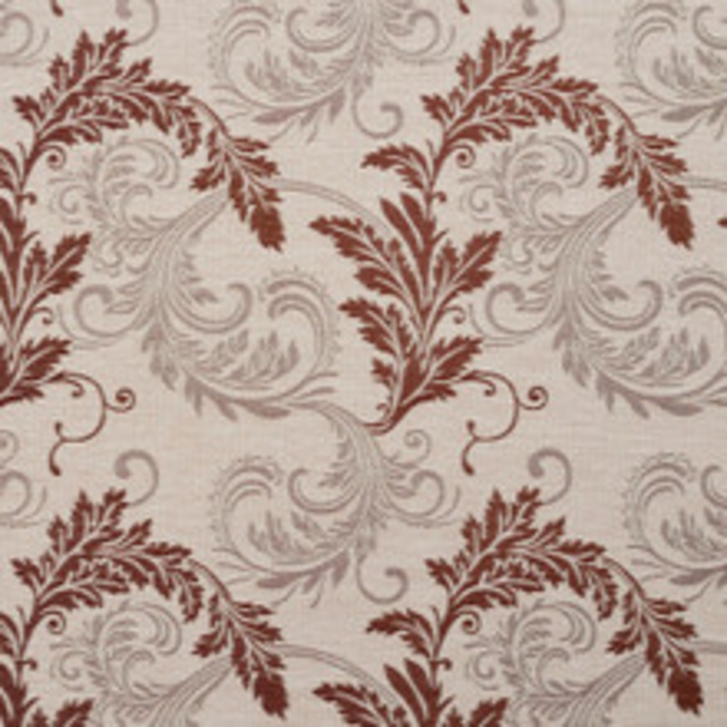 Charlotte Fabric 1668 Bisque Leaf