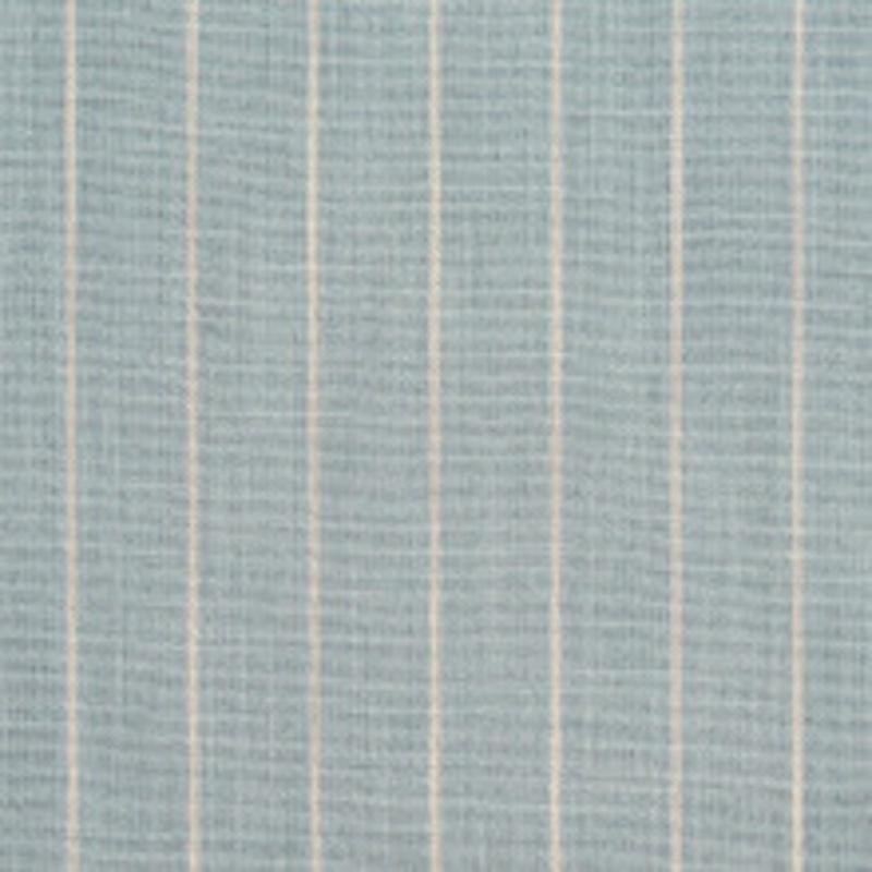 Charlotte Fabric D111 Cornflower Pinstripe