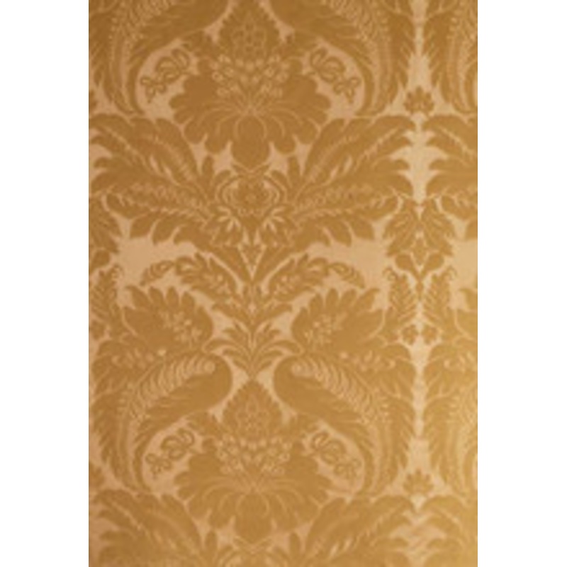 Schumacher Fabric Bennet Silk Damask Rose Quartz 63732