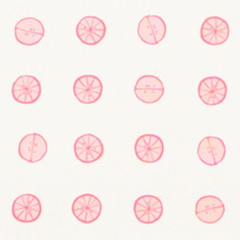 Schumacher Fabric Lemonade Grapefruit 178261