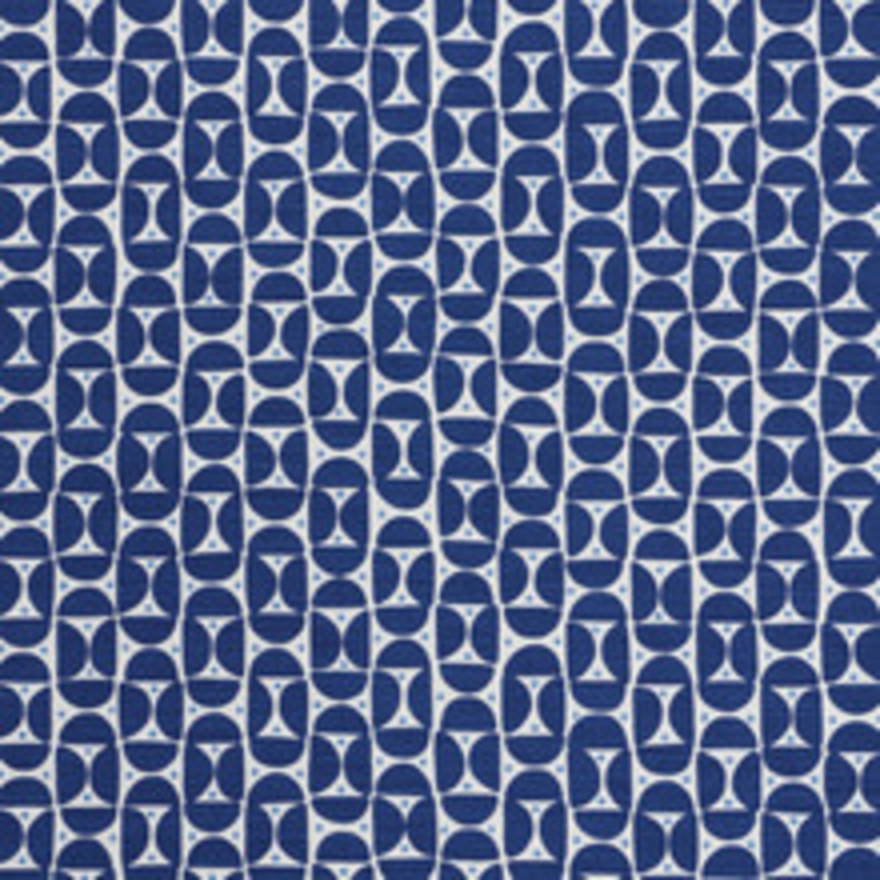 Schumacher Fabric Mezza Luna Blue 177363