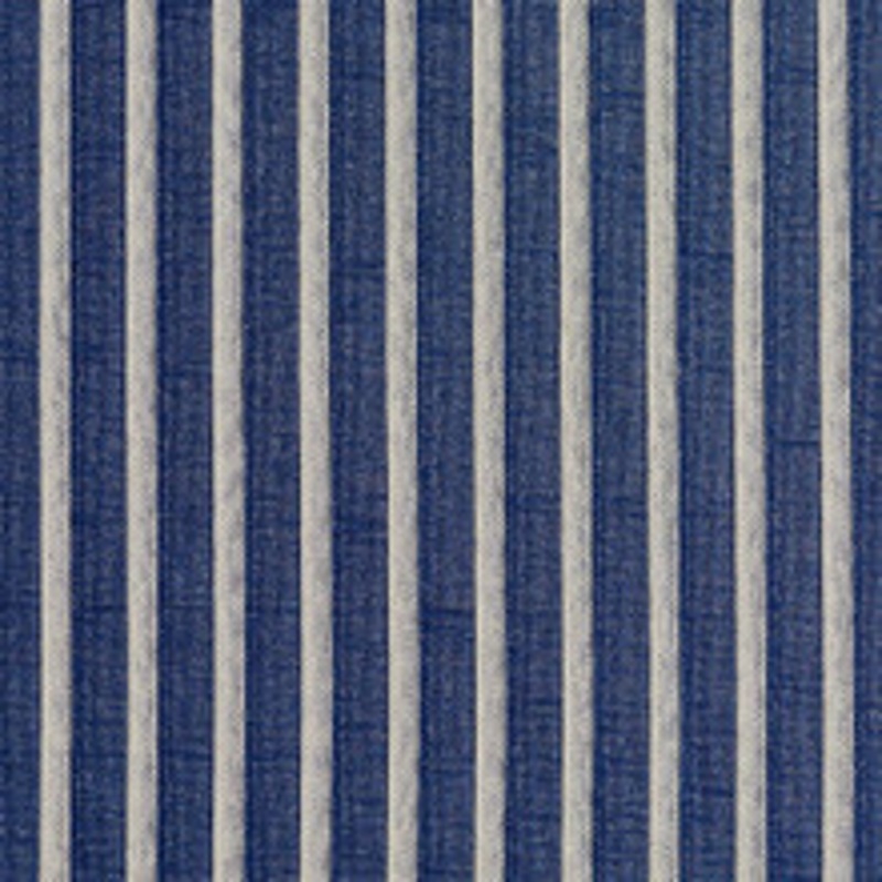 Charlotte Fabric 2609 Wedgewood/Stripe