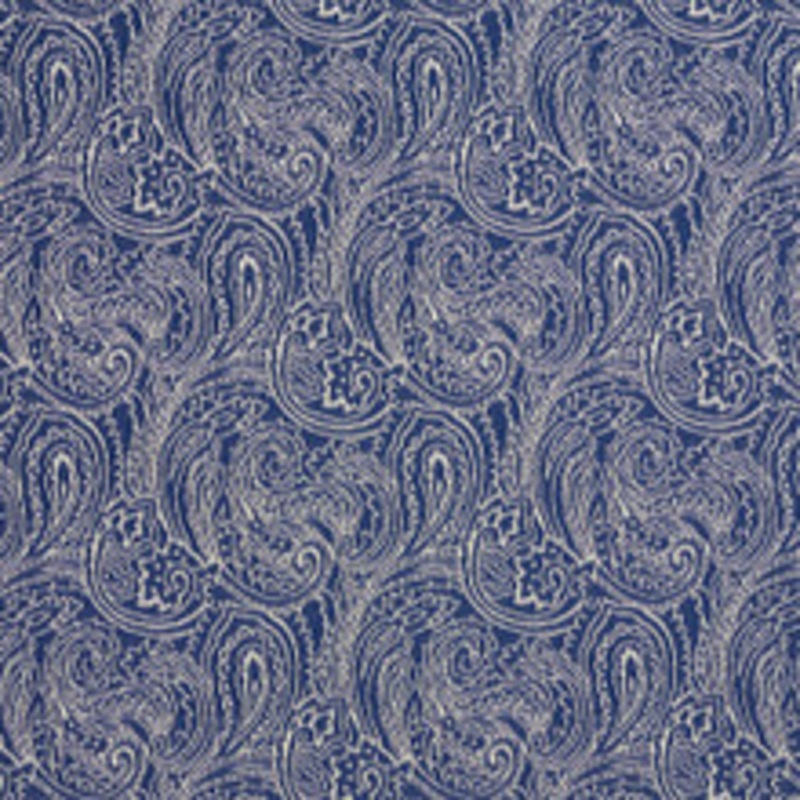 Charlotte Fabric 2627 Wedgewood/Paisley