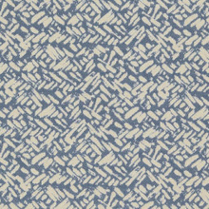 Charlotte Fabric D915 Rice/Sapphire