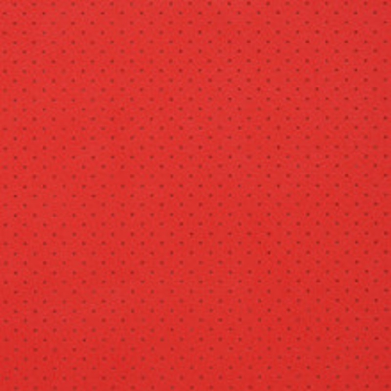 Charlotte Fabric V408 Red Perforated