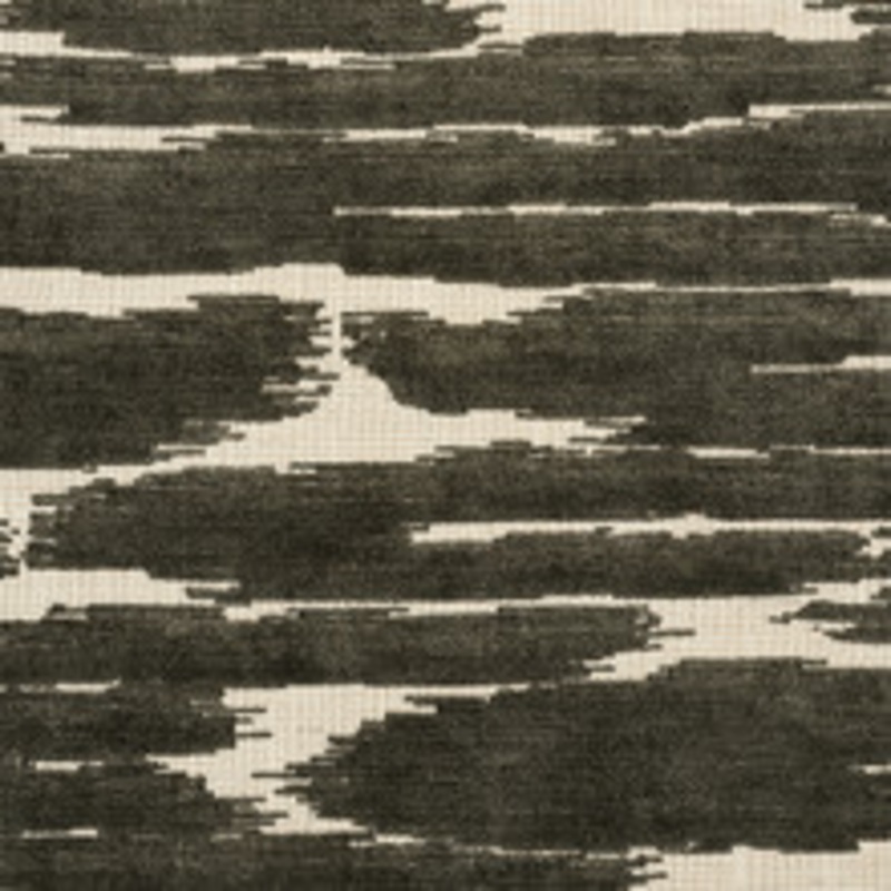 Schumacher Fabric Gibson Charcoal 72552