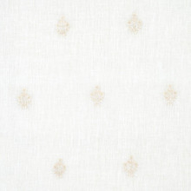 Schumacher Fabric Maria Embroidery Ivory 67790