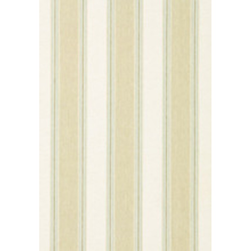Schumacher Fabric Savannah Linen Stripe Sesame 66080