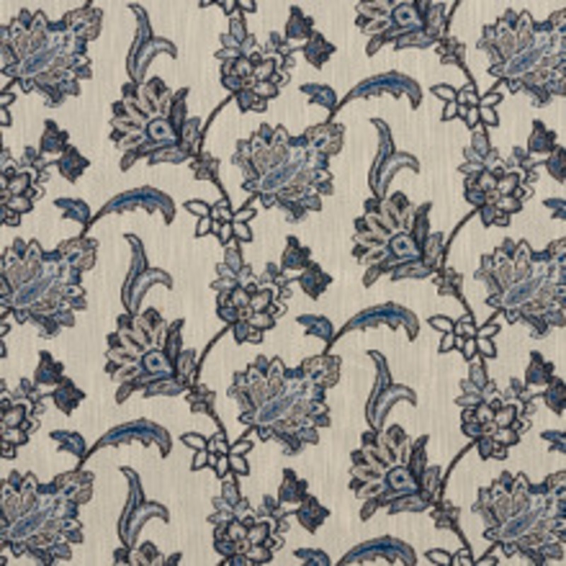 Charlotte Fabric 1191 Persian Blue