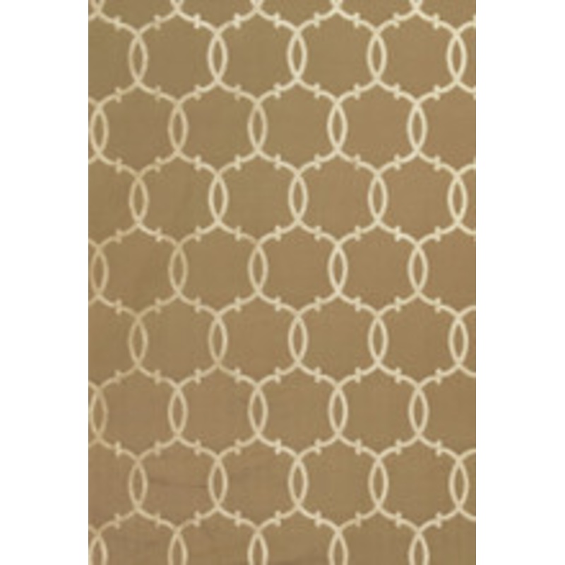 Schumacher Fabric Silk Tracery Mocha 63710