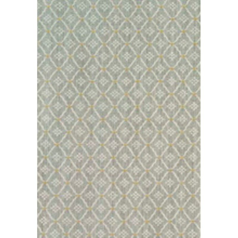 Schumacher Fabric Clifton Cotton Strie Aqua 63524