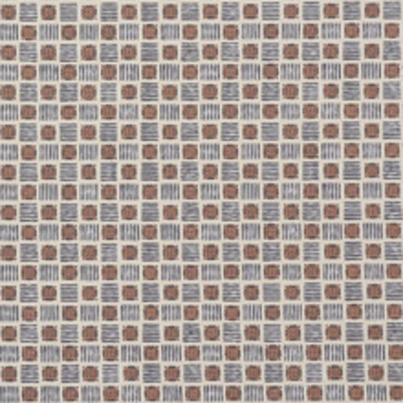Schumacher Fabric Mottley Grid Wren 177860