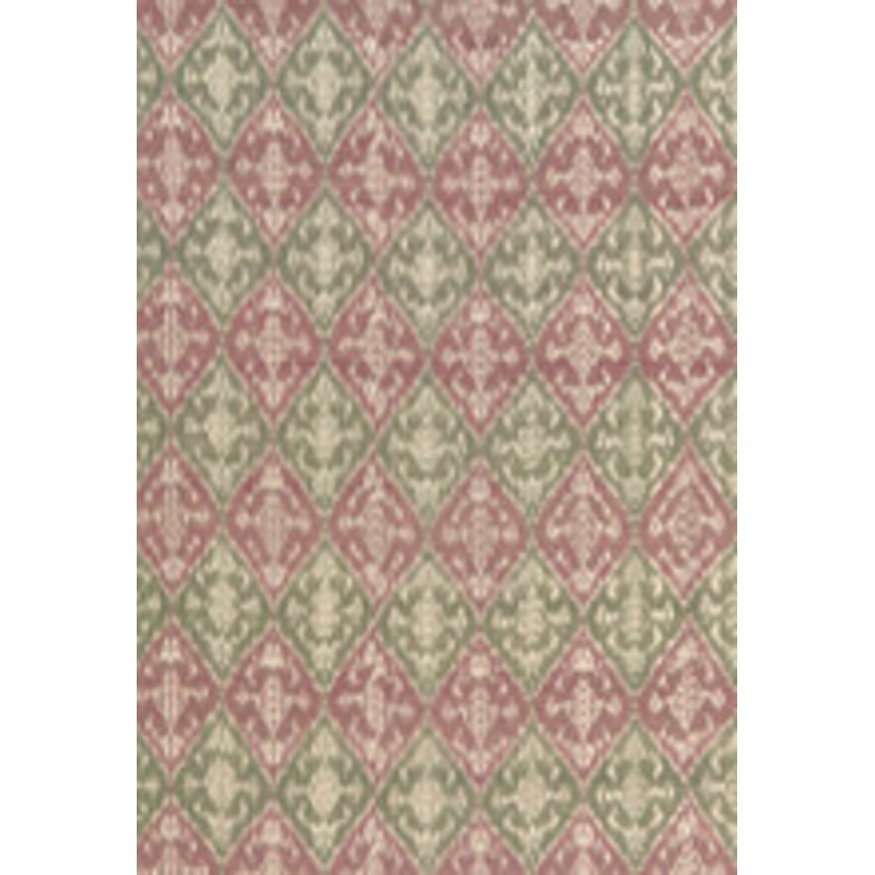 Schumacher Fabric Varanasi Cotton Ikat Mulberry 66950