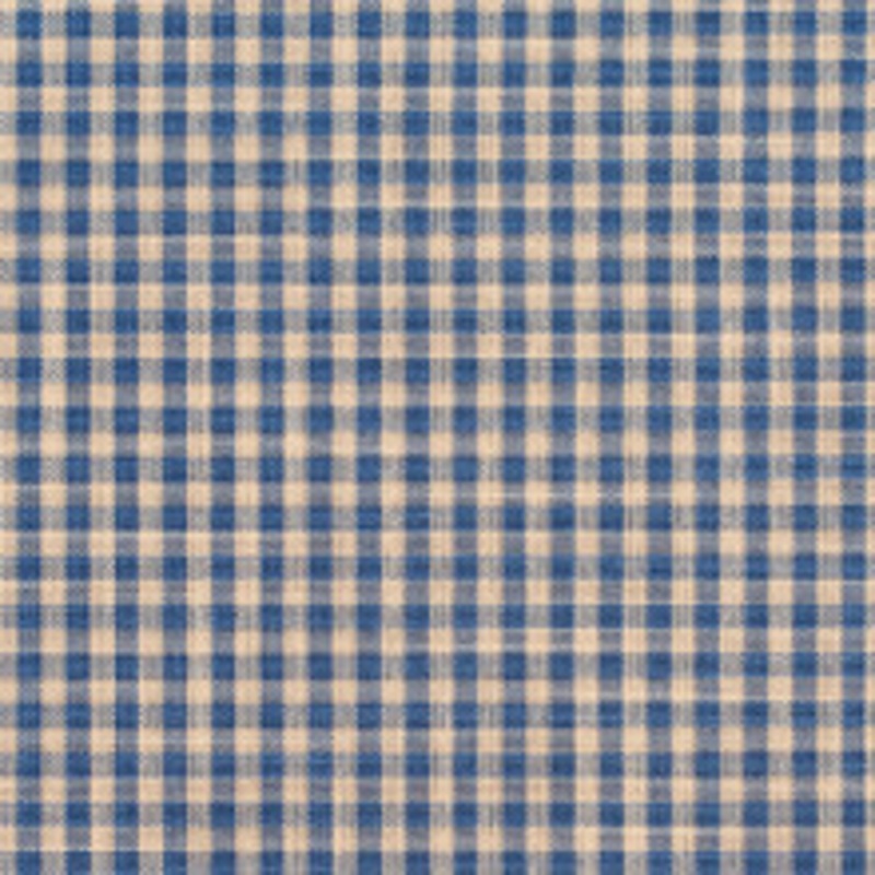 Charlotte Fabric D116 Wedgewood Gingham