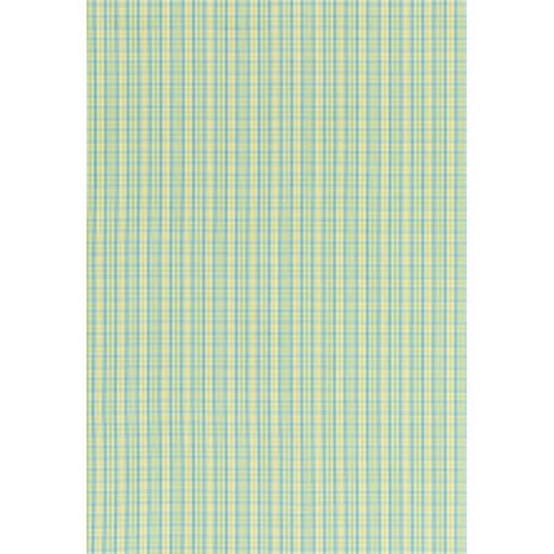 Schumacher Fabric Bahama Check Lagoon 68050