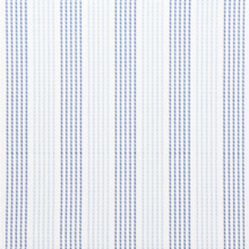 Schumacher Fabric Running Stitch Blues 75320