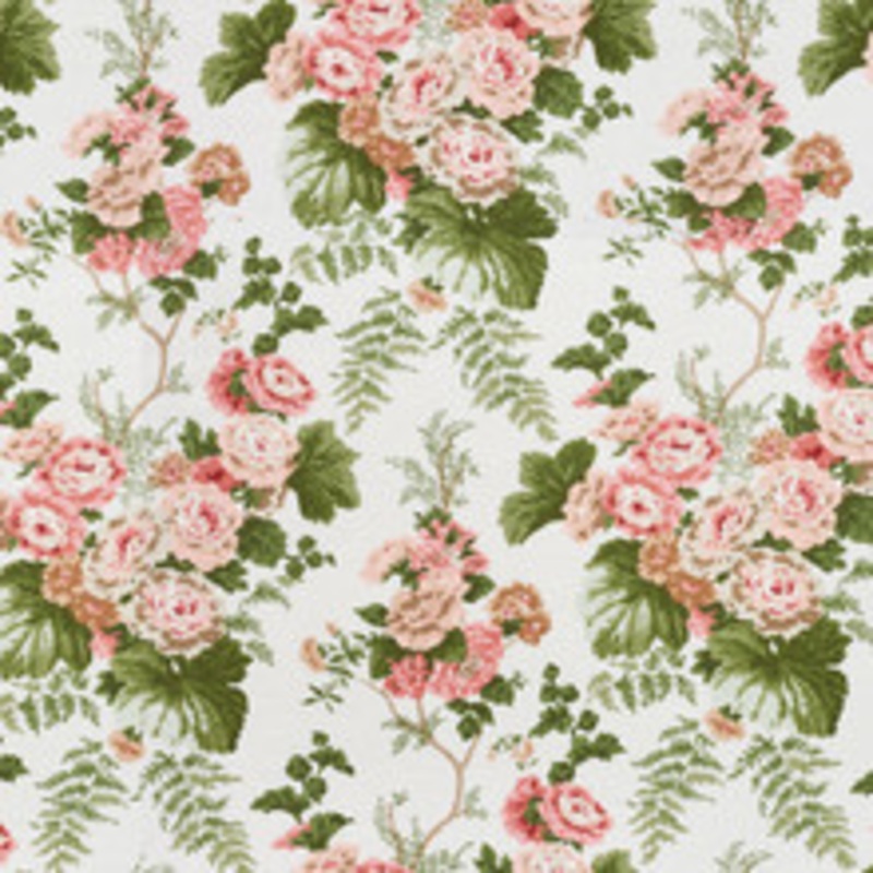 Schumacher Fabric Wycombe Park Pink 178112