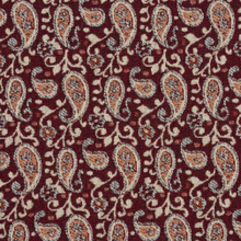 Charlotte Fabric 5846 Spice Paisley