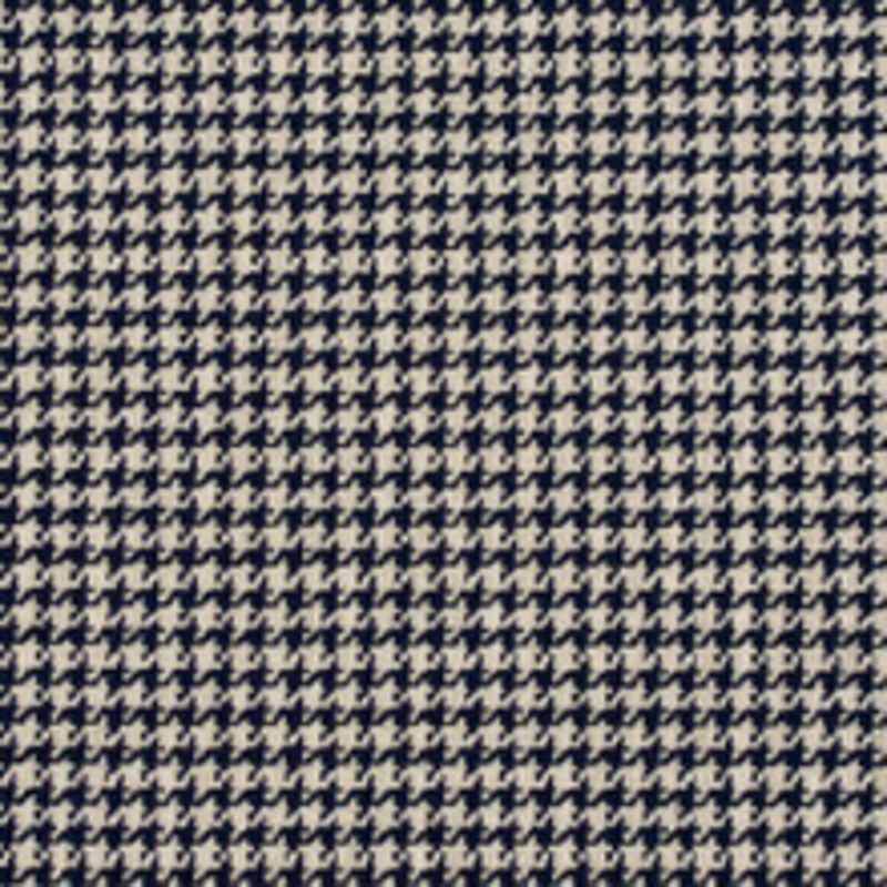 Charlotte Fabric 5859 Cobalt Houndstooth