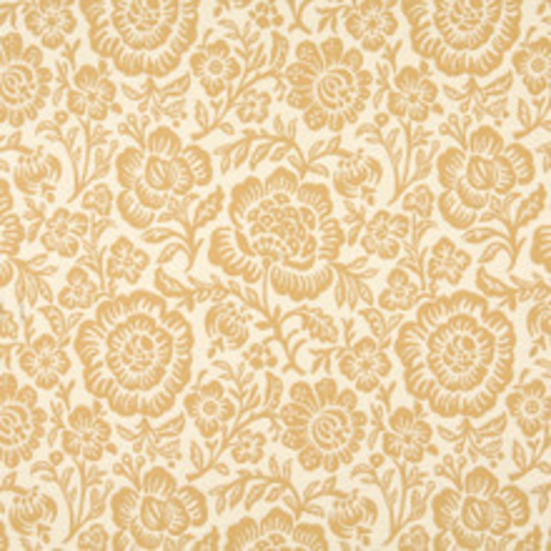Charlotte Fabric 6406 Saffron Floral