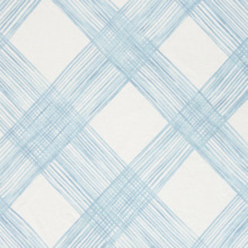 Schumacher Fabric Traverse Sky 177951