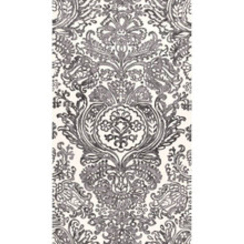 Schumacher Fabric Tremezzo Damask Graphite 175091