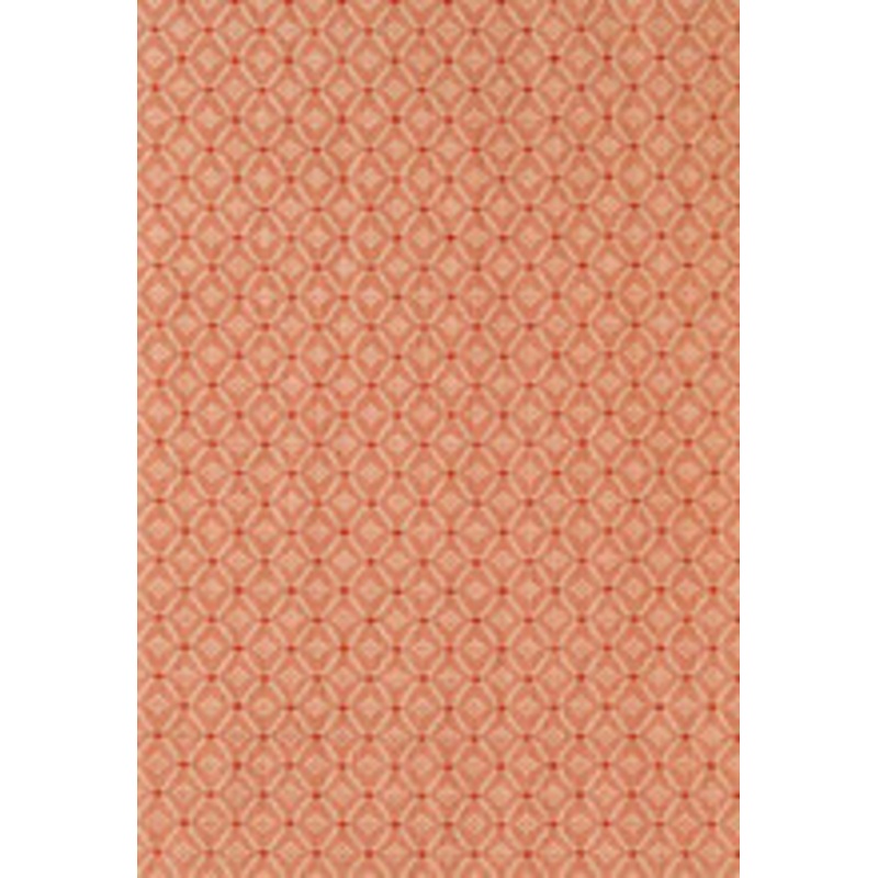 Schumacher Fabric Clifton Cotton Strie Coral 63523