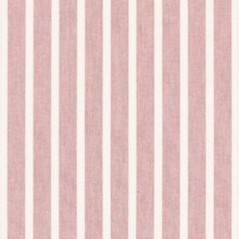 Schumacher Fabric Jean Stripe Red 71382