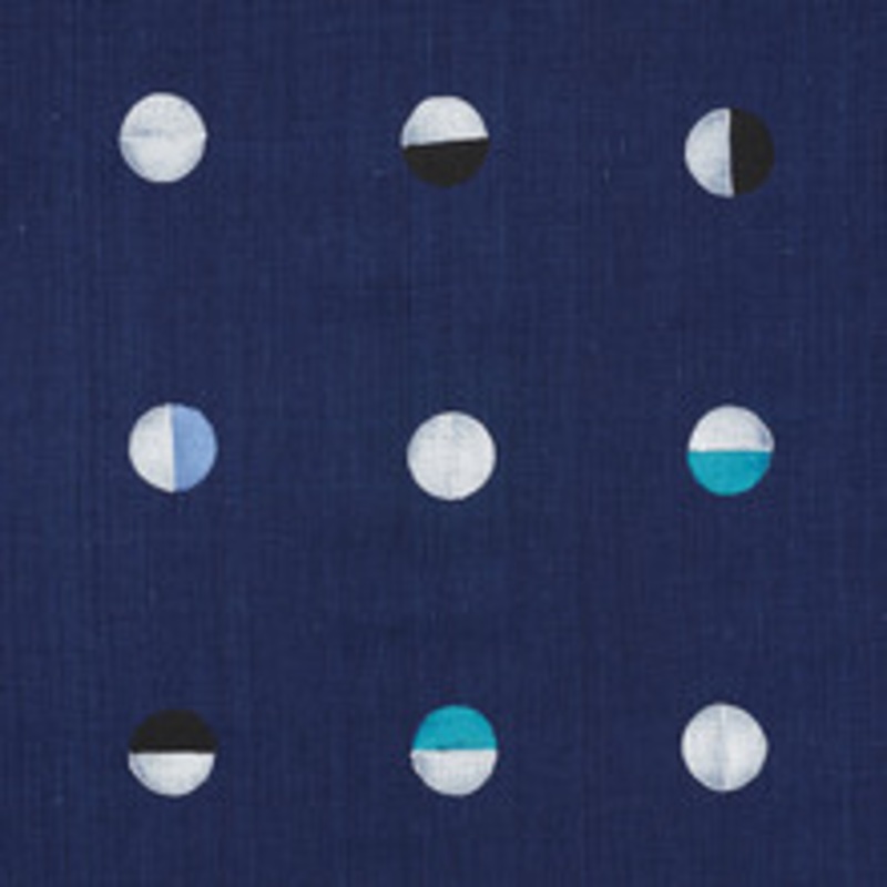 Schumacher Fabric Joshua Tree Indigo Moons 74050
