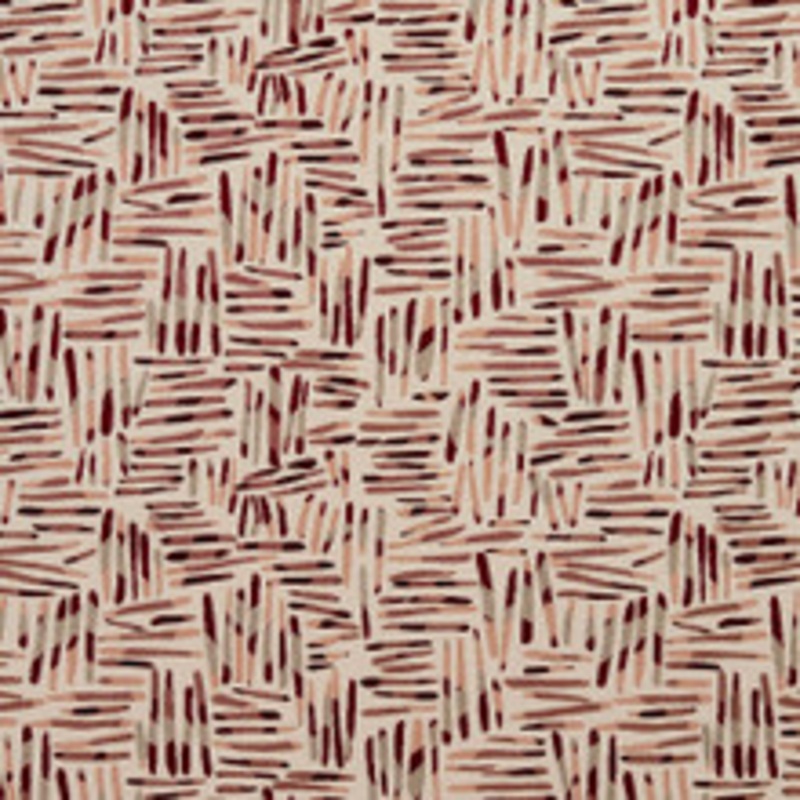 Charlotte Fabric 8534 Wine/Tally