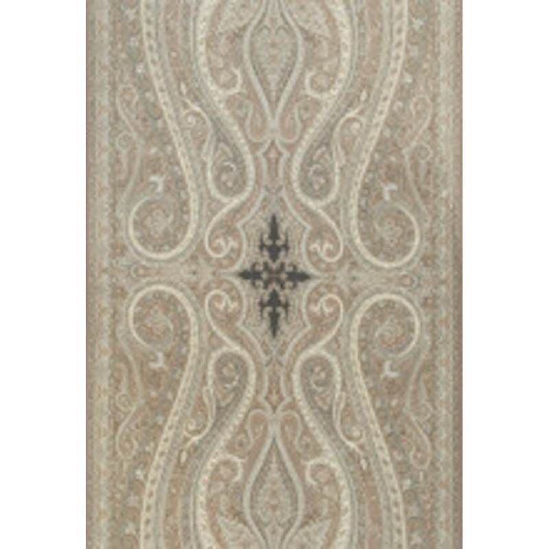 Schumacher Fabric Pasha Paisley Stone 174803