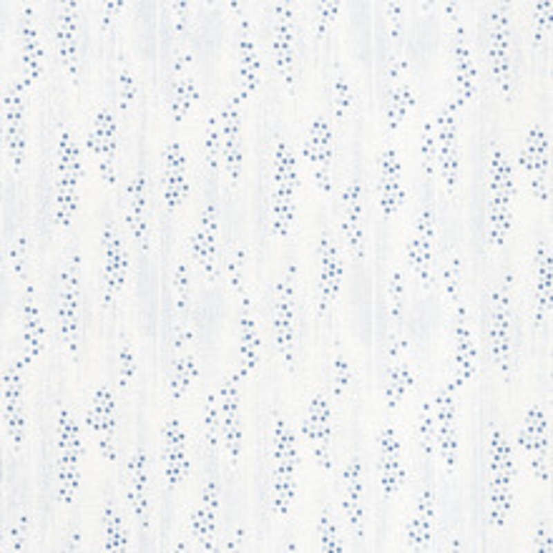 Schumacher Fabric Taki Floral Porcelain 177431