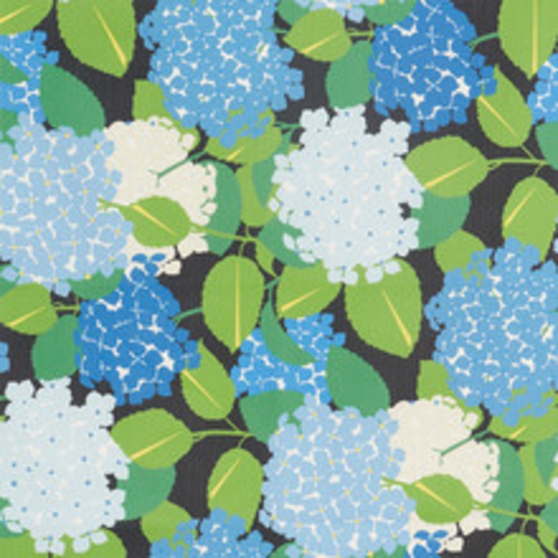 Schumacher Fabric Hydrangea Document 177580
