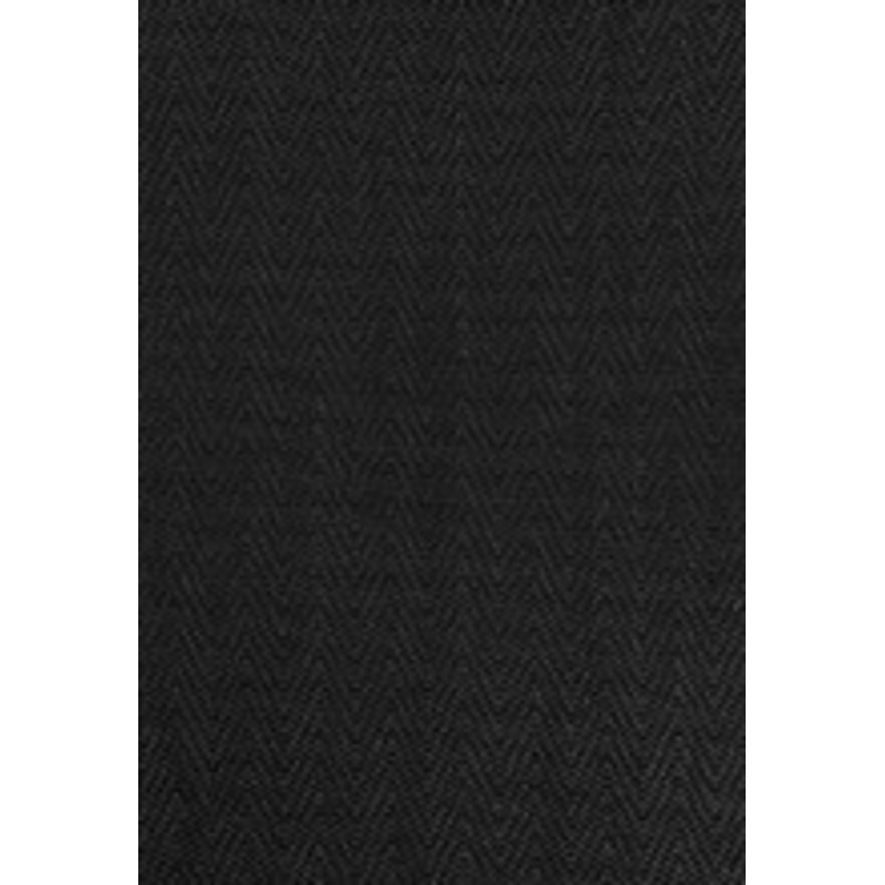 Schumacher Fabric Raffia Herringbone Raven 67123