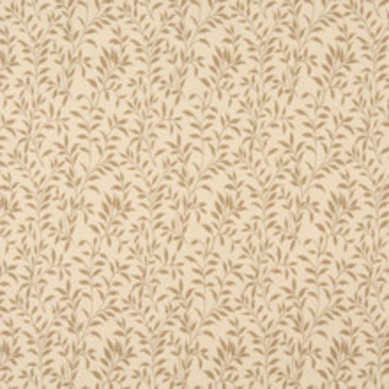 Charlotte Fabric 6411 Cream Leaf
