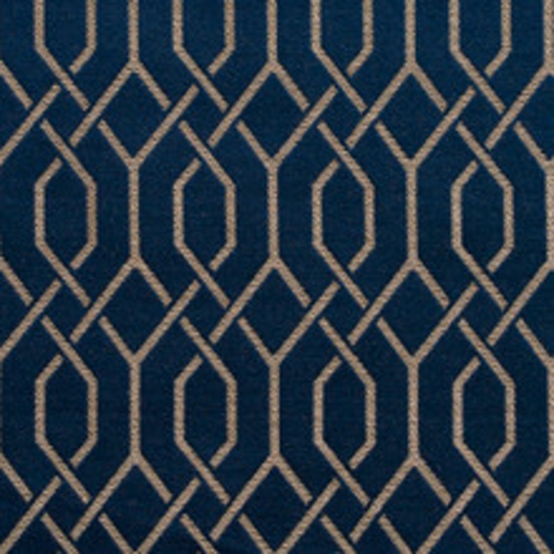Charlotte Fabric D189 Sapphire Lattice