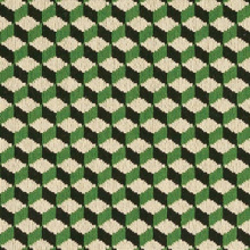 Schumacher Fabric Atwood Vert 69850