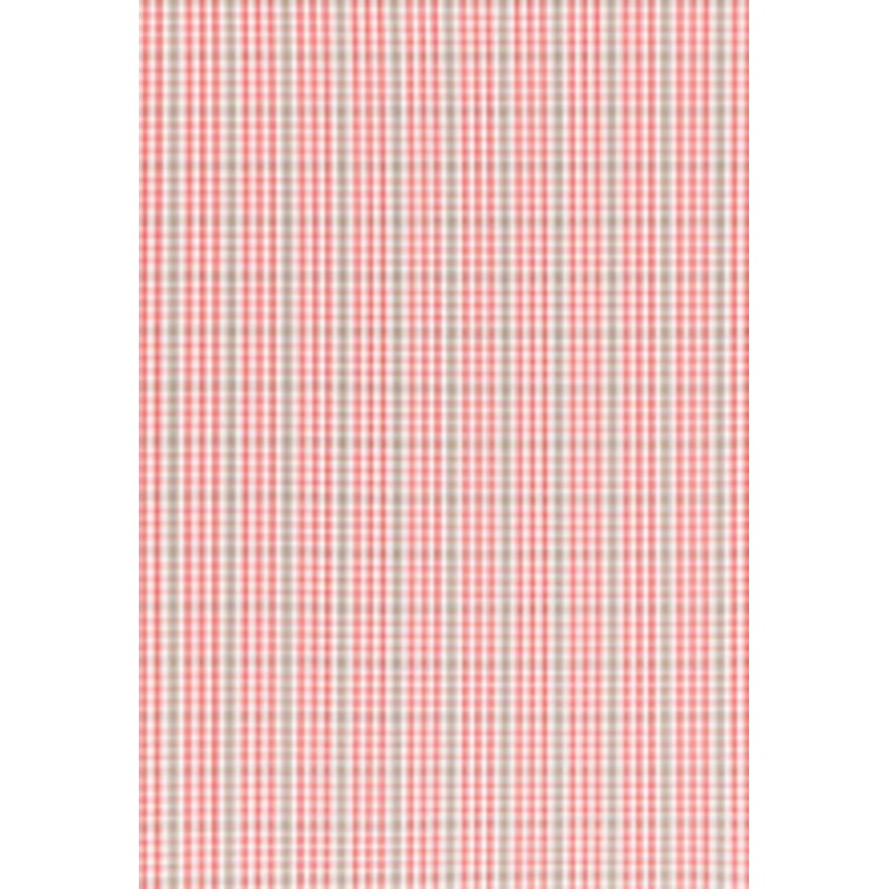 Schumacher Fabric Cozumel Plaid Watermelon 68100