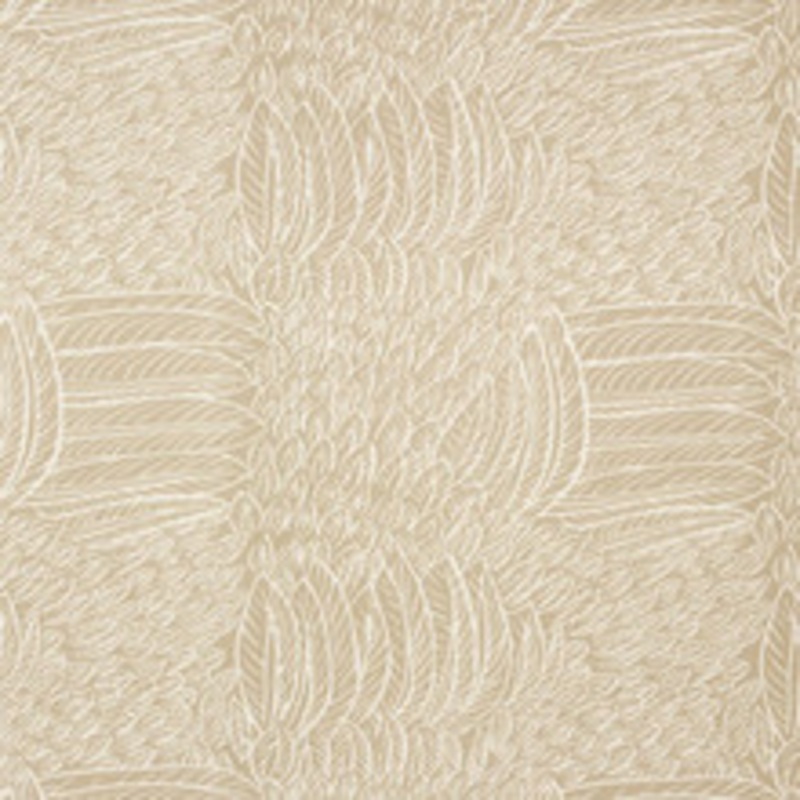 Schumacher Fabric Featherfest Natural 176230