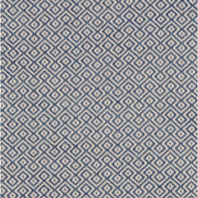 Schumacher Fabric Lessing Indigo 69812