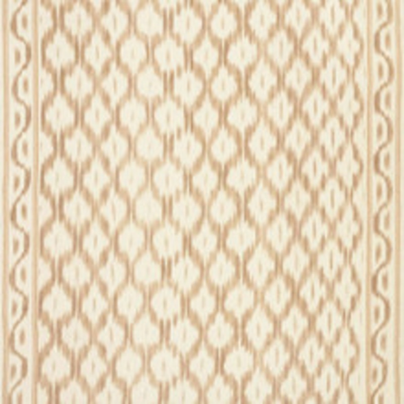 Schumacher Fabric Santa Monica Ikat Neutral 176500